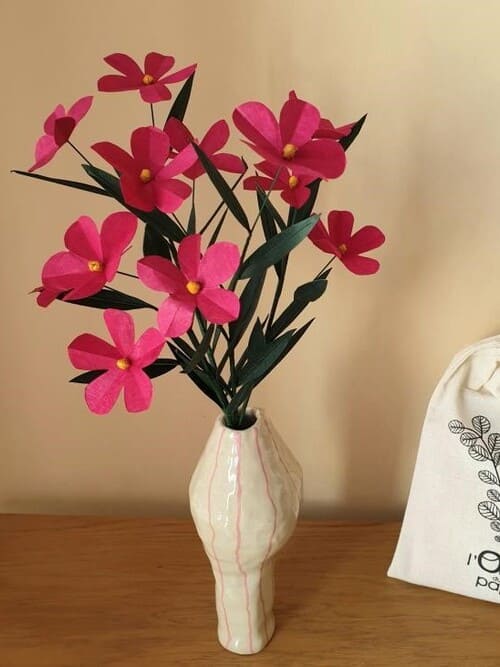 kit fleur de lin fuchsia