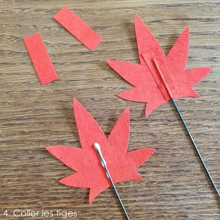 photo étape 4 fleurs tuto érable du Japon