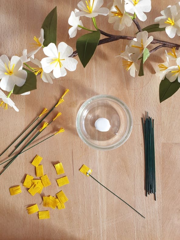 photo étape 2 tuto branches de cerisier