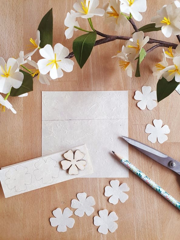 photo étape 4 tuto branches de cerisier