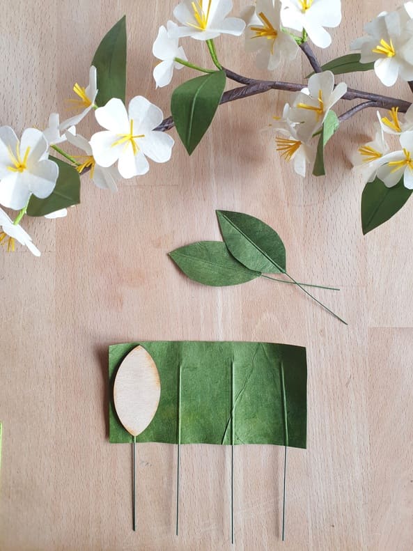 photo étape 7 tuto branches de cerisier