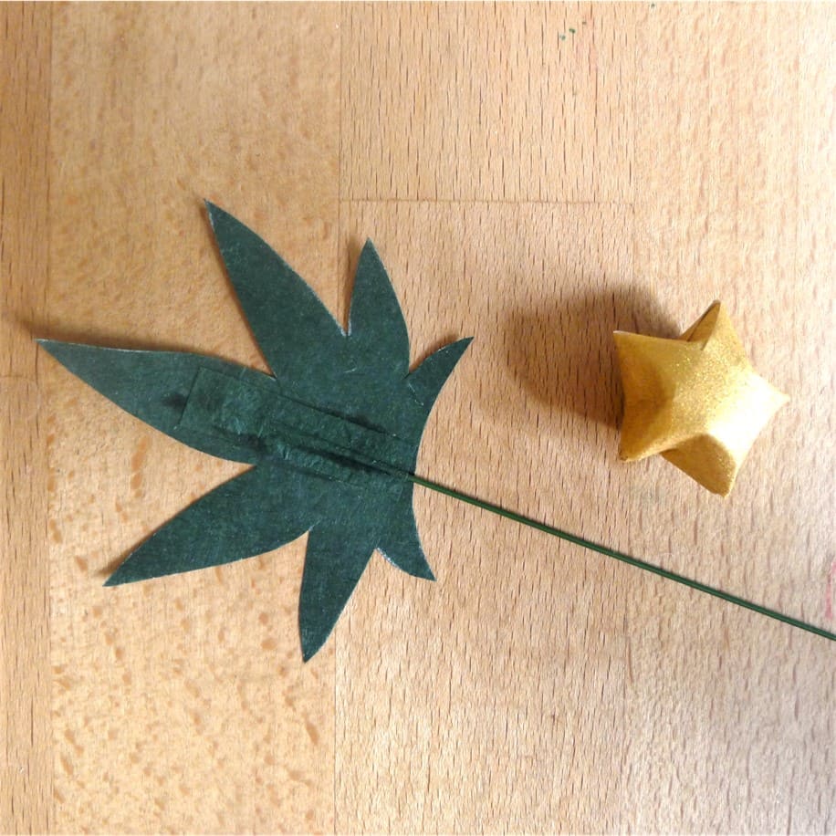 photo étape 1 couronne érable