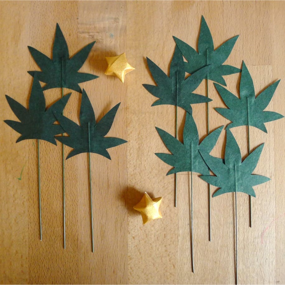 photo étape 1 couronne érable