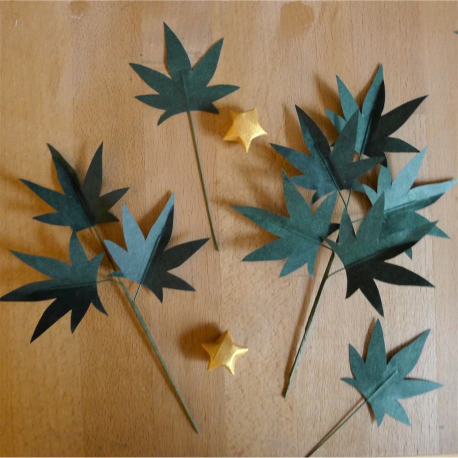 photo étape 1 couronne érable