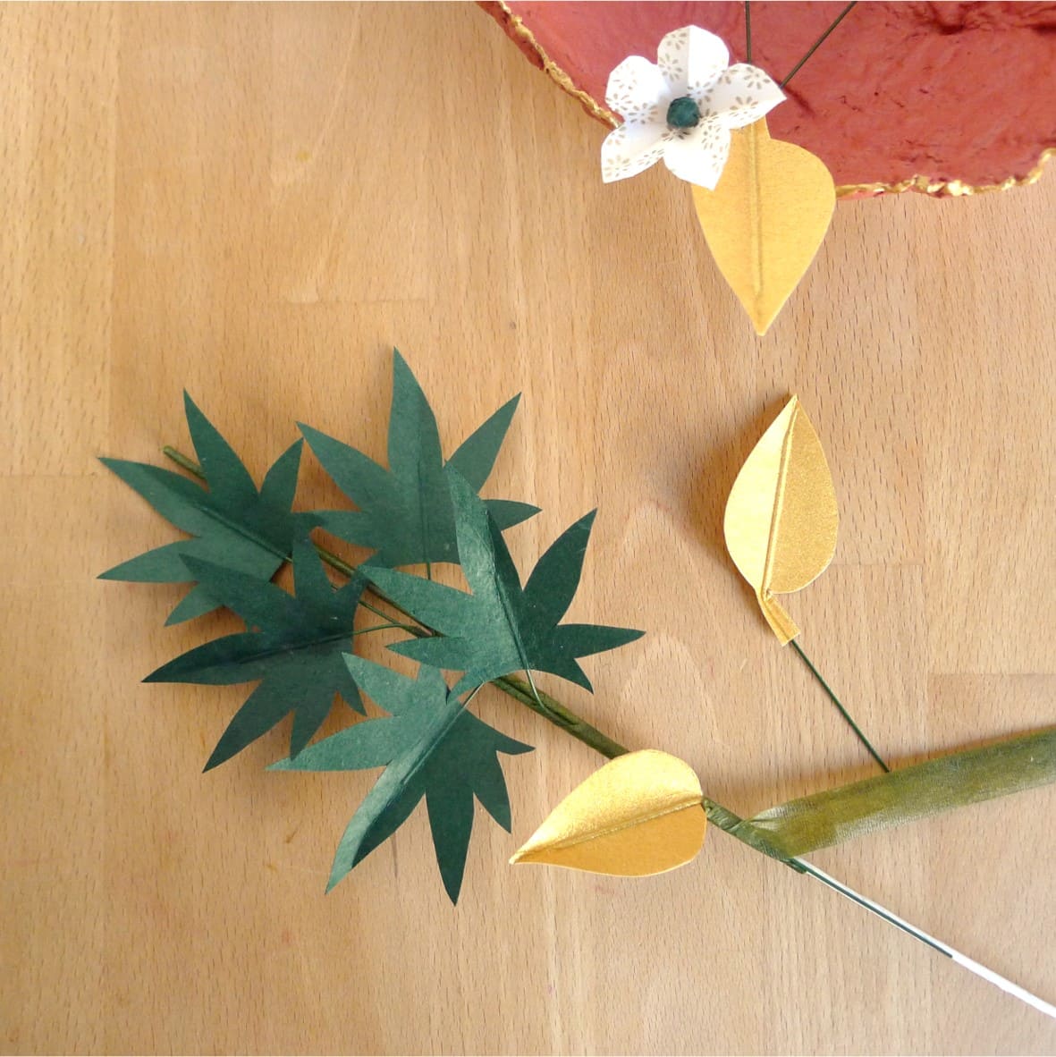 photo étape 4 montage couronne