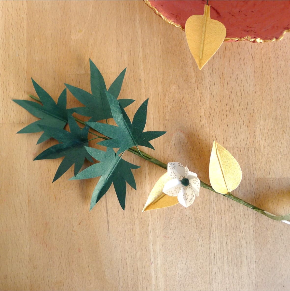 photo étape 4 montage couronne