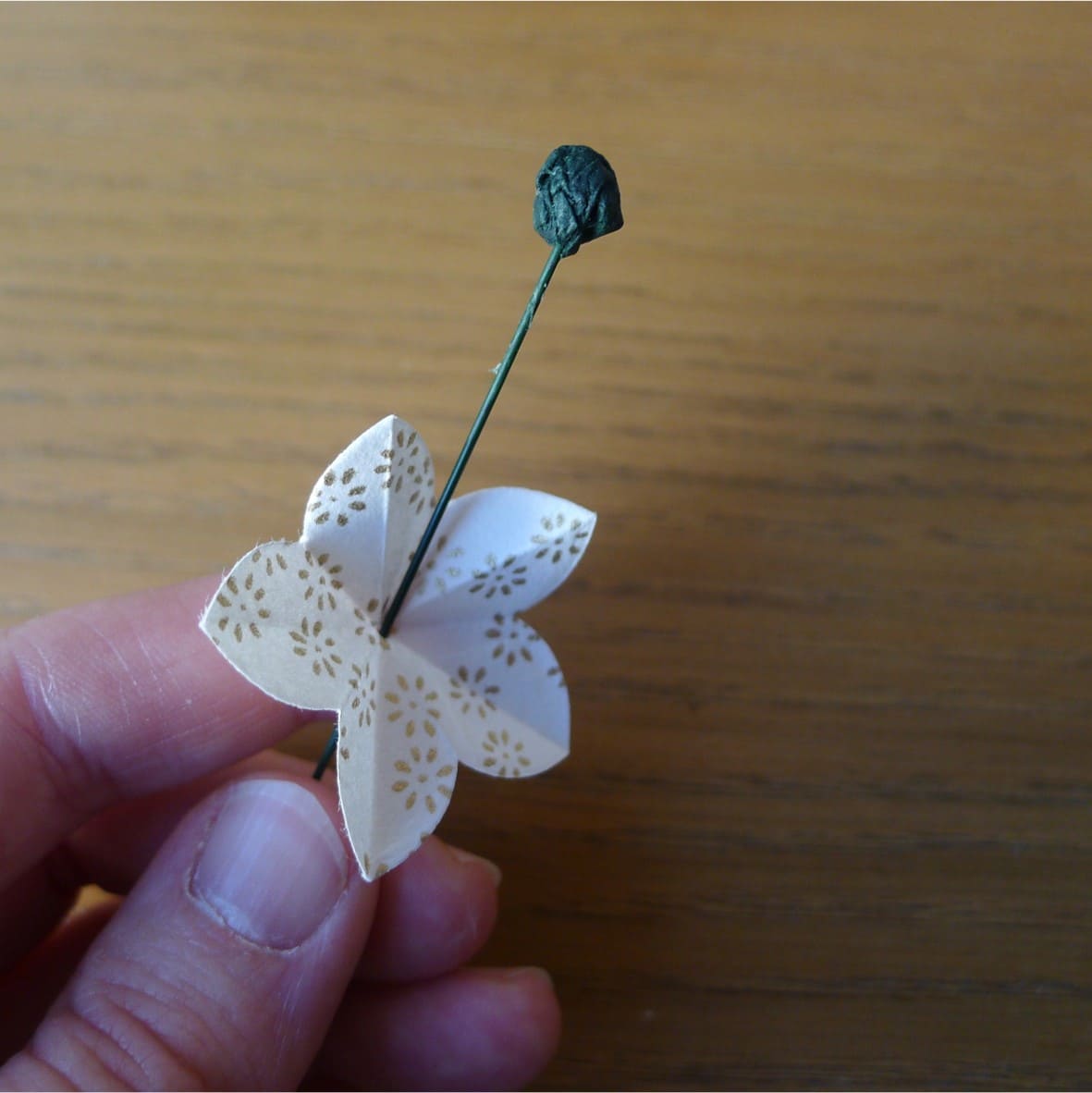 photo étape 2 fleurs de cerisier